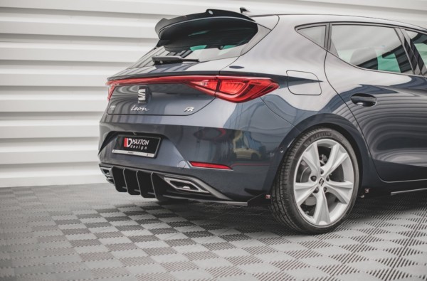 MAXTON DESIGN - Racing Durability Difúzor zadného náraznika  + Splitre Seat Leon FR Hatchback Mk4 , Black + Gloss Flaps    


HECKANSATZ – Obrázok 3