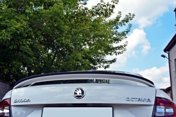 MAXTON DESIGN - Predlženie spoilera  Skoda Octavia RS Mk3 / Mk3 FL Hatchback , Čierny lesk – Obrázok 6