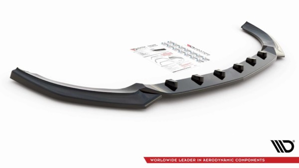 MAXTON DESIGN - Spoiler pod Predný náraznik   Mercedes-Benz E W213 , Čierny lesk – Obrázok 5