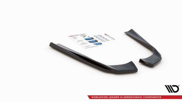 MAXTON DESIGN - Bočné difúzory zadného náraznika for Mercedes-AMG E53 Coupe C238 , Čierny lesk , – Obrázok 4