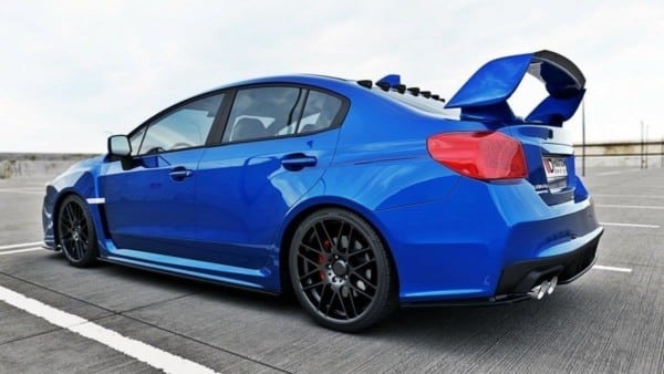 MAXTON DESIGN - Predlženie spoilera  SUBARU WRX STI , Čierny lesk – Obrázok 2