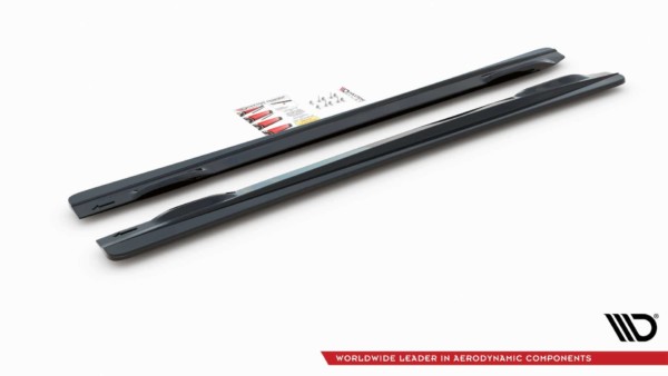MAXTON DESIGN - Lišty pod prahy Mazda CX-3 , Čierny lesk – Obrázok 4