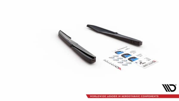 MAXTON DESIGN - Bočné difúzory zadného náraznika for Audi S5 Sportback F5 Facelift , Čierny lesk , – Obrázok 5
