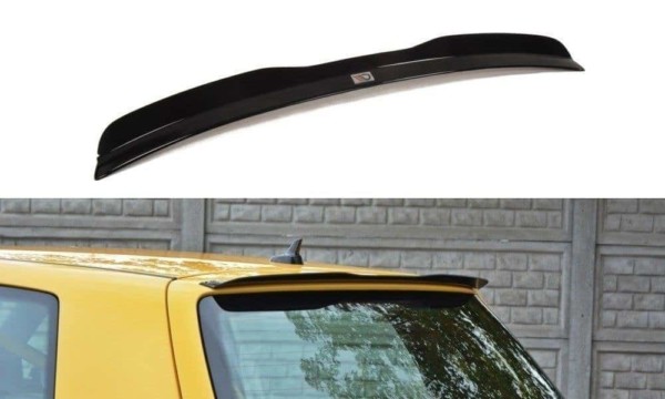MAXTON DESIGN - Predlženie spoilera  VW GOLF IV , Čierny lesk