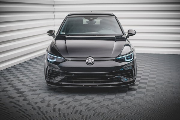 MAXTON DESIGN - Spoiler pod Predný náraznik   V.1 Volkswagen Golf R Mk8 , Čierny lesk 


, – Obrázok 2