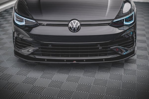MAXTON DESIGN - Spoiler pod Predný náraznik   V.1 Volkswagen Golf R Mk8 , Čierny lesk 


, – Obrázok 3