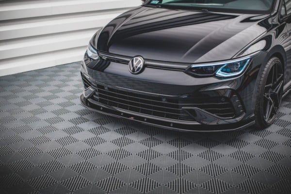MAXTON DESIGN - Spoiler pod Predný náraznik   V.1 Volkswagen Golf R Mk8 , Čierny lesk 


, – Obrázok 4