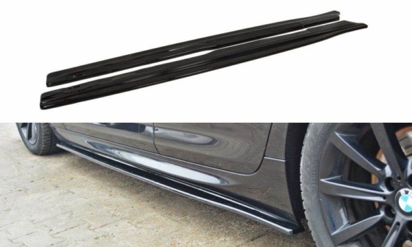 MAXTON DESIGN - Lišty pod prahy for BMW 6 Gran CoupĂ© MPACK , 129
Čierny lesk