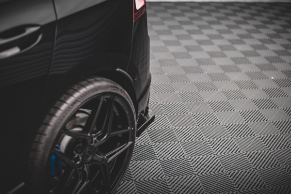 MAXTON DESIGN - Bočné difúzory zadného náraznika V.2 for Volkswagen Golf R Mk8 , Čierny lesk , – Obrázok 7