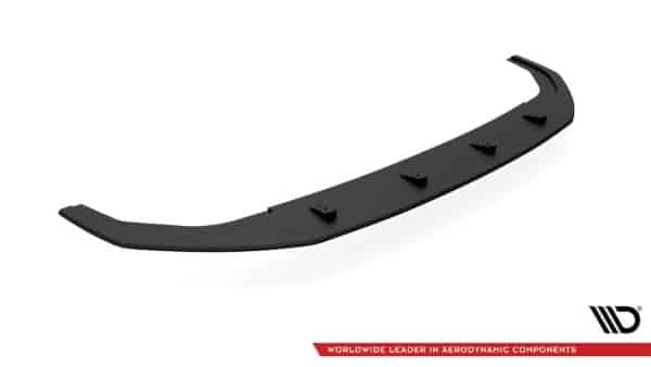 MAXTON DESIGN - Spoiler pod Predný náraznik Volkswagen Golf R Mk8 , Black – Obrázok 5