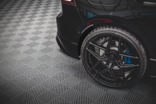 MAXTON DESIGN -  Bočné difúzory zadného náraznika Volkswagen Golf R Mk8 , Black – Obrázok 3
