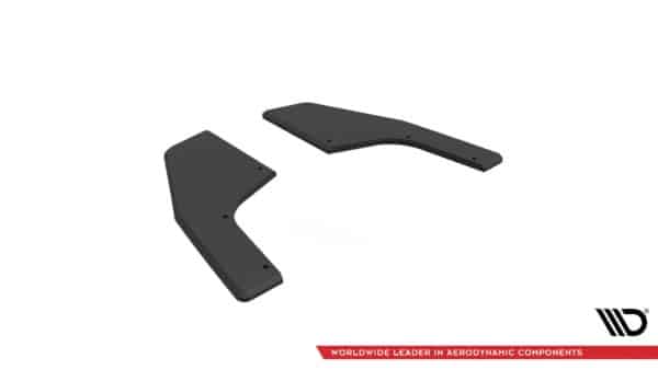 MAXTON DESIGN -  Bočné difúzory zadného náraznika Volkswagen Golf R Mk8 , Black – Obrázok 5