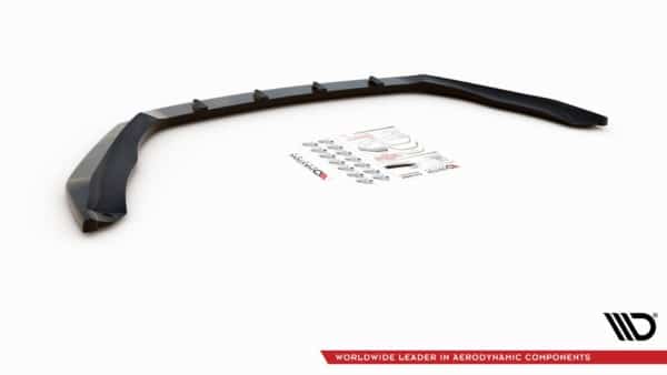 MAXTON DESIGN - Spoiler pod Predný náraznik   V.4 Skoda Octavia RS Mk3 , Čierny lesk – Obrázok 8