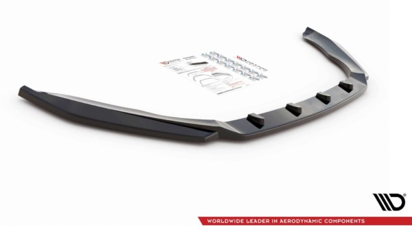 MAXTON DESIGN - Spoiler pod Predný náraznik   V.4 Skoda Octavia RS Mk3 , Čierny lesk – Obrázok 7