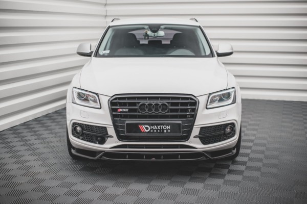 MAXTON DESIGN - Spoiler pod Predný náraznik   Audi SQ5 Mk1 (8R) , Čierny lesk – Obrázok 2