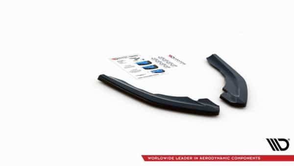 MAXTON DESIGN - Bočné difúzory zadného náraznika V.2 vhodné pre BMW M2 F87 , Čierny lesk , – Obrázok 4