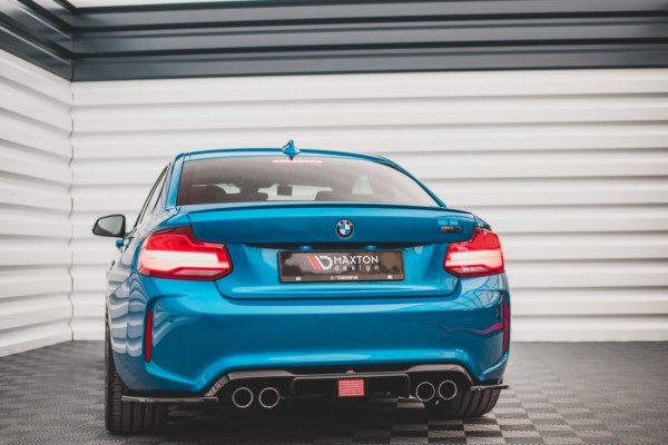 MAXTON DESIGN - Difúzor zadného náraznika  vhodné pre BMW M2 F87 , Čierny lesk 
 
, – Obrázok 3