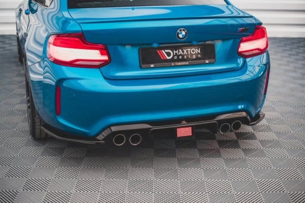 MAXTON DESIGN - Difúzor zadného náraznika  vhodné pre BMW M2 F87 , Čierny lesk 
 
, – Obrázok 4