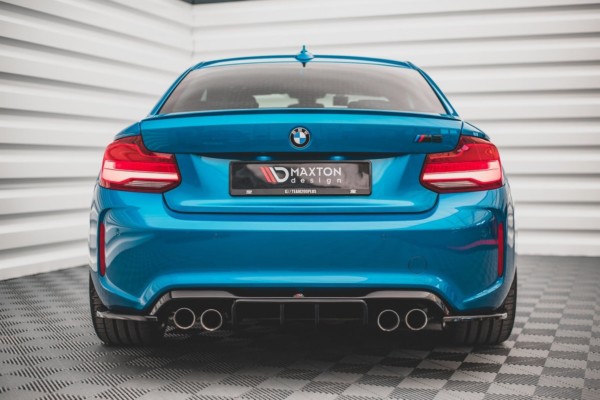 MAXTON DESIGN - Difúzor zadného náraznika  vhodné pre BMW M2 F87 , Čierny lesk 
 
, – Obrázok 7