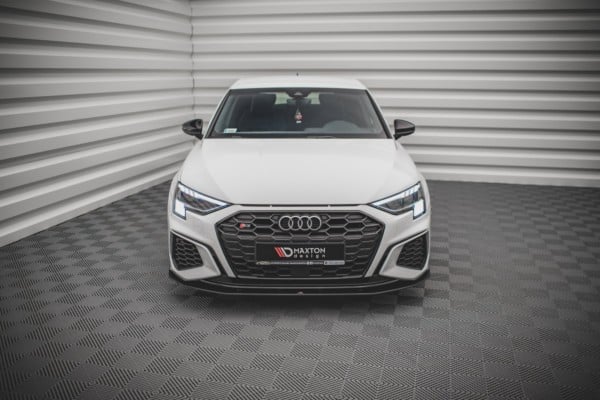 MAXTON DESIGN -  Spoiler pod Predný náraznik   Audi S3 / A3 S-Line 8Y , Black – Obrázok 2