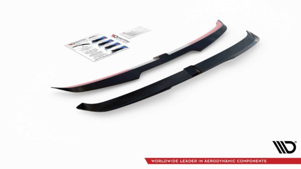 MAXTON DESIGN - Predlženie spoilera  V.2 Audi S3 / A3 S-Line 8Y , 
Čierny lesk 

, – Obrázok 5