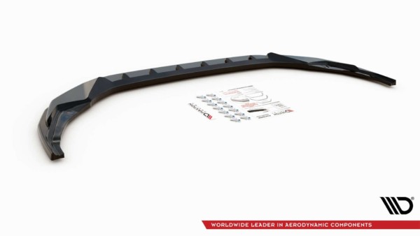 MAXTON DESIGN - Spoiler pod Predný náraznik   V.3 Audi S3 / A3 S-Line 8Y , Čierny lesk – Obrázok 6