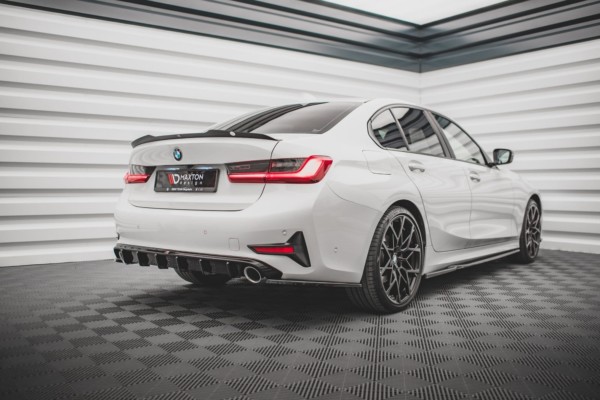 MAXTON DESIGN - Difúzor zadného náraznika  vhodné pre BMW 3 G20 / G21 , 
Čierny lesk 
 
, – Obrázok 2