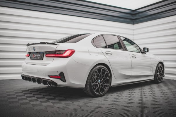 MAXTON DESIGN - Lišty pod prahy vhodné pre BMW 3 G20 / G21 , Čierny lesk – Obrázok 3