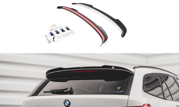 MAXTON DESIGN - Predlženie spoilera  vhodné pre BMW 3 Touring G21 M-Pack , 
Čierny lesk 

,