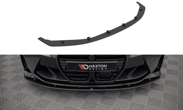 MAXTON DESIGN -  Spoiler pod Predný náraznik   vhodné pre BMW M4 G82 , Black