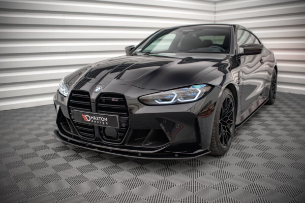MAXTON DESIGN - Spoiler pod Predný náraznik vhodné pre BMW M4 G82 , Black – Obrázok 2