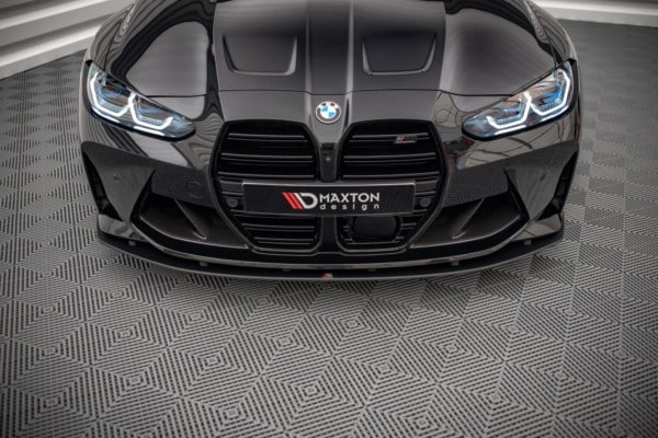 MAXTON DESIGN - Spoiler pod Predný náraznik vhodné pre BMW M4 G82 , Black – Obrázok 3