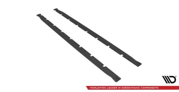 MAXTON DESIGN -  Lišty pod prahy vhodné pre BMW M4 G82 , Black – Obrázok 5