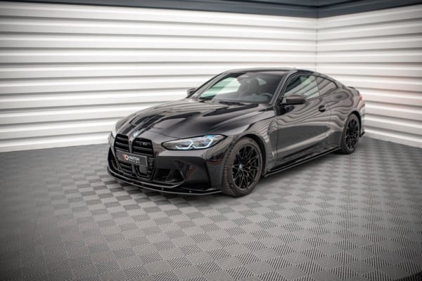 MAXTON DESIGN -  Lišty pod prahy vhodné pre BMW M4 G82 , Black – Obrázok 3