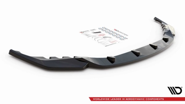 MAXTON DESIGN - Spoiler pod Predný náraznik   V.2 vhodné pre BMW M4 G82 , Čierny lesk 


, – Obrázok 4