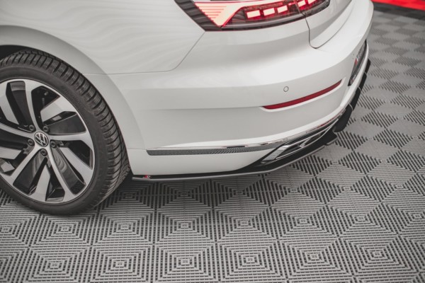 MAXTON DESIGN -  Bočné difúzory zadného náraznika Volkswagen Arteon R-Line Facelift , Black – Obrázok 3