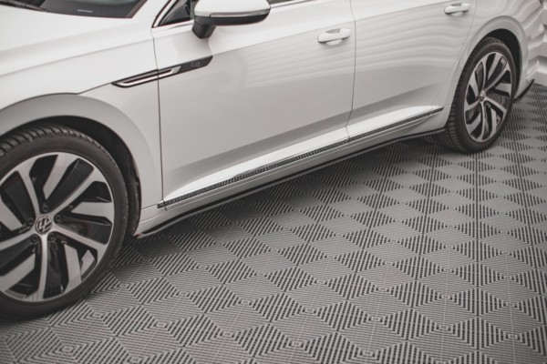 MAXTON DESIGN -  Lišty pod prahy Volkswagen Arteon R-Line Facelift , Black – Obrázok 3