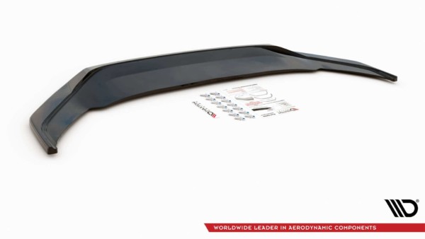 MAXTON DESIGN - Spoiler pod Predný náraznik V.3 Volkswagen Arteon R-Line Facelift , Čierny lesk – Obrázok 6