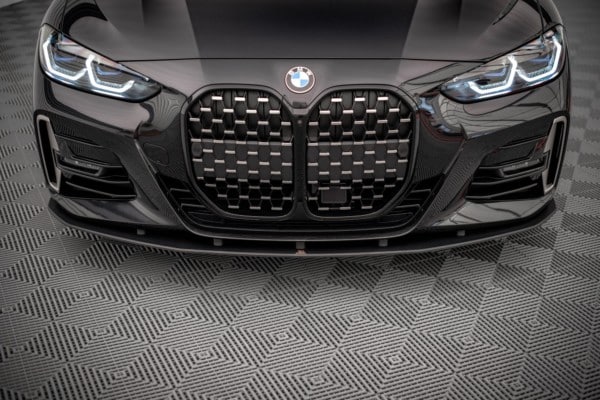MAXTON DESIGN - Spoiler pod Predný náraznik vhodné pre BMW 4 M-Pack G22 , Black – Obrázok 2