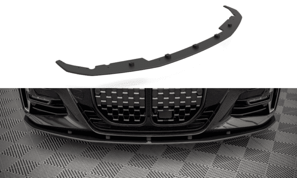 MAXTON DESIGN -  Spoiler pod Predný náraznik   vhodné pre BMW 4 M-Pack G22 , Black