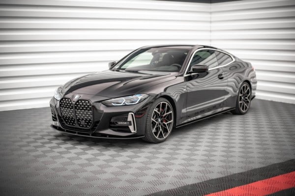 MAXTON DESIGN - Spoiler pod Predný náraznik vhodné pre BMW 4 M-Pack G22 , Black – Obrázok 3
