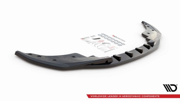 MAXTON DESIGN - Spoiler pod Predný náraznik V.1 vhodné pre BMW 4 M-Pack G22 , Čierny lesk – Obrázok 4