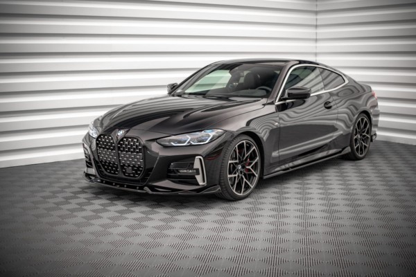 MAXTON DESIGN - Spoiler pod Predný náraznik V.2 vhodné pre BMW 4 M-Pack G22 , Čierny lesk
, – Obrázok 3