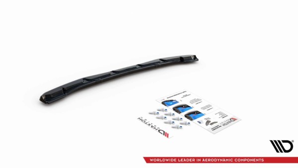 MAXTON DESIGN - Stredový spoiler pod zadný náraznik for vhodné pre BMW 4 M-Pack G22 , Čierny lesk – Obrázok 5