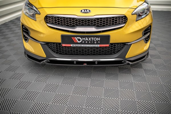 MAXTON DESIGN - Spoiler pod Predný náraznik   Kia XCeed Mk1 , Čierny lesk – Obrázok 2