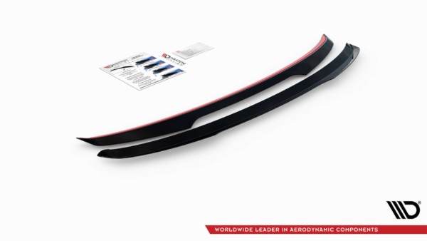 MAXTON DESIGN - Predlženie spoilera  Volkswagen T-Roc Mk1 , 
Čierny lesk 

, – Obrázok 5