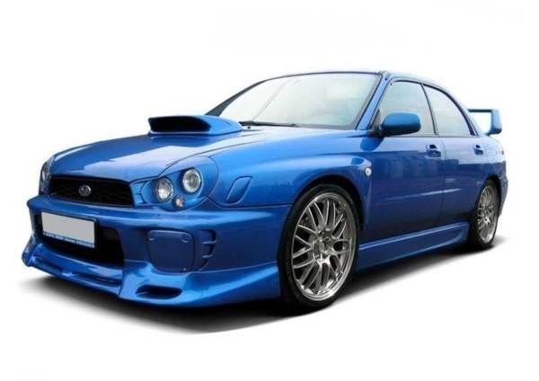 MAXTON DESIGN - Náduchy Kapoty/ Odvetrávanie Subaru impreza mk2 (2001-2002) , Sklené vlákno bez P.U