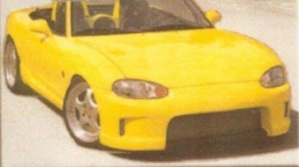 MAXTON DESIGN - Predný náraznik 1 MAZDA MX5 MK2 , Sklené vlákno bez P.U