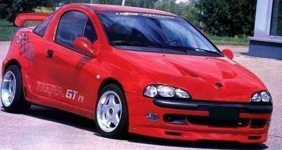 MAXTON DESIGN - Predný podnarazník OPEL TIGRA , Sklené vlákno bez P.U