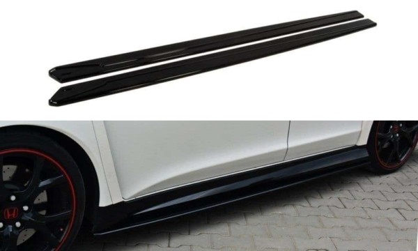 MAXTON DESIGN - Lišty pod prahy HONDA CIVIC IX TYPE R , 167
Čierny lesk